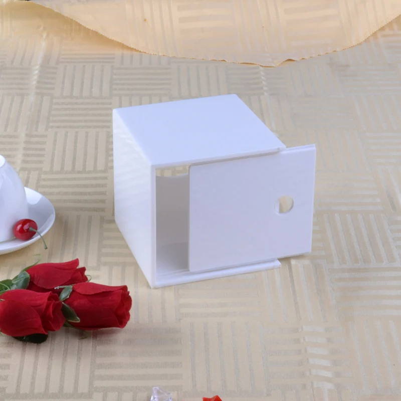 Tanie Nowoczesne akrylowe pudełko na chusteczki, pudełko na chusteczki, podajnik ręczników papierowych TB005