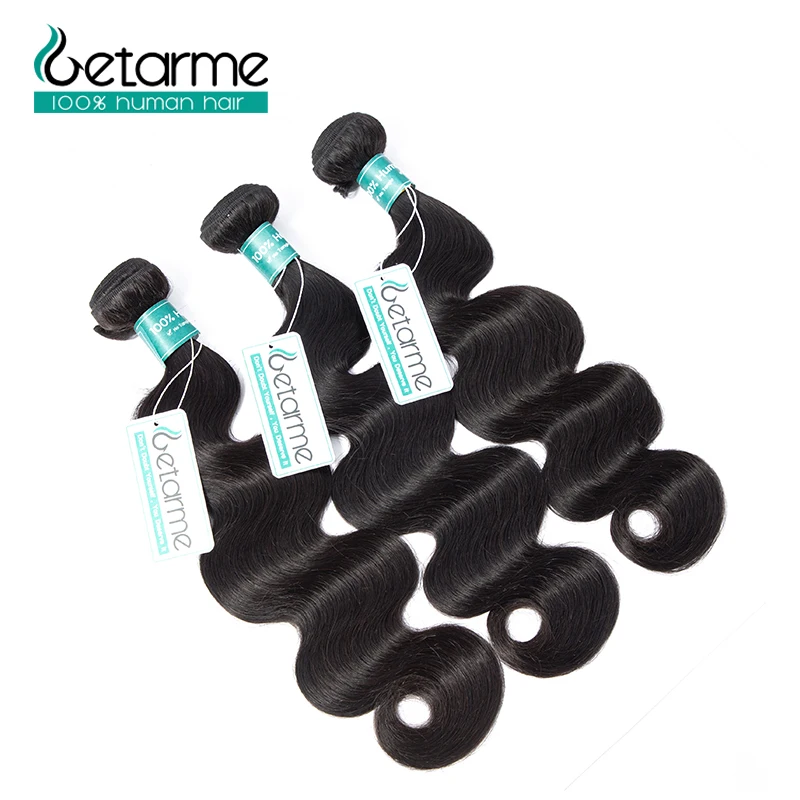Natural Black Body Wave Bundles 100% Peruvian Human Hair Bundles 3 4 Bundles Deals Mix Inch Body Wave Hair Non Remy Weft