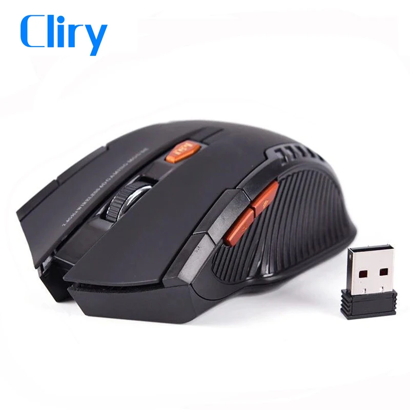 

Cliry 2.4G Wireless Optical Mouse Gamer 1600DPI 6D Computer PC Peripherals Mini Mice Laptop Desktop Home Use work Gaming Mause