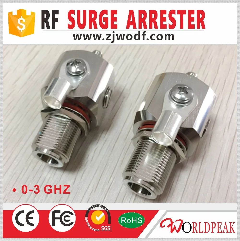 Бесплатная доставка 1 шт. 0 3 ГГц rf Lightning protector N штекер для SNA female jack surger arrester lightning