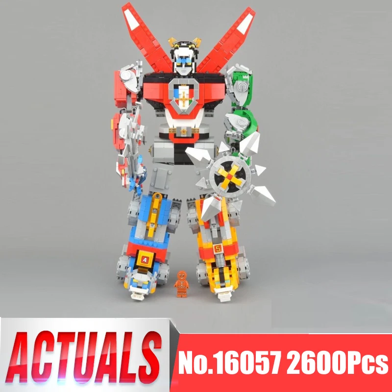 Goedkoop 2018 Nieuwe LEPIN 16057 Movie Materiaal Serie De Voltron Koning Set Bouwstenen Bricks Compatibel 21311 Speelgoed voor Kinderen DIY gift