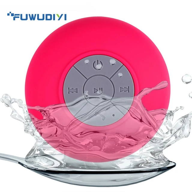 Fuwudiyi Waterproof Portable Speakers Bathroom Shower Radio Fuwudiyi Waterproof Portable Speakers Bathroom Shower Radio Bluetooth Speaker Handsfree Surround Stereo Subwoofer