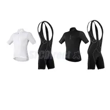 

Men's Shorts Bib and Jersey Cycling Kits Set Quick-Dry Reflective Breathable Road Bike Top Shirt Pants Set Outdoor Sportswear