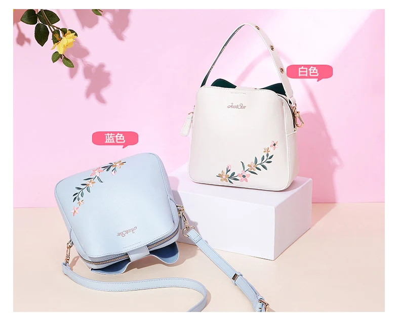 Just star women leather shoulder bag 1