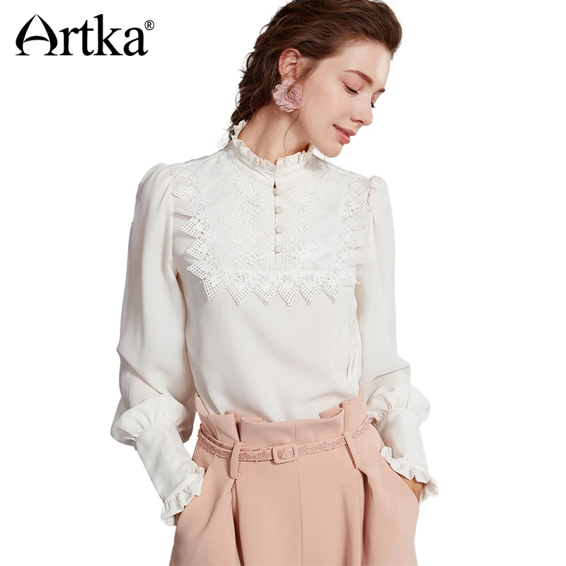 Classic white long sleeve blouse juniors dress