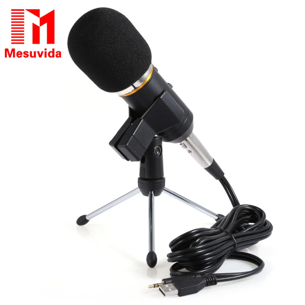 Mesuvida МК-f200fl 3.5 мм аудио Проводной Звук Запись конденсаторный микрофон с подвесом