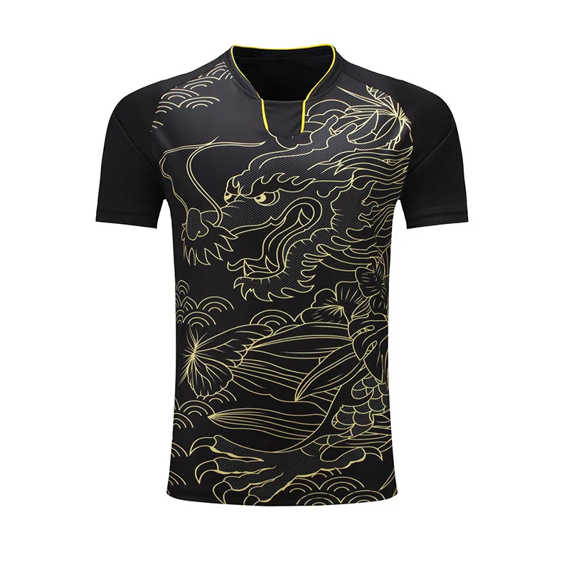 Новая команда Китая Настольный теннис рубашка для женщин/мужчин Настольный теннис Джерси кофта для пинг-понга Ma L, Ding N униформа для тренировок футболки