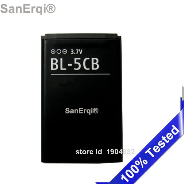 BL-5CB для nokia 1616 1800 аккумулятор BL 5CB мобильный телефон Высокое качество SanErqi |