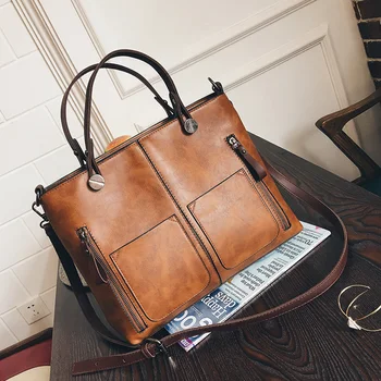 

New Brand Luxury Handbags Women Bags Designer Fashion Litchi handbags Casual Messenger Bag Large Capacity Shoulder Bag MX-21