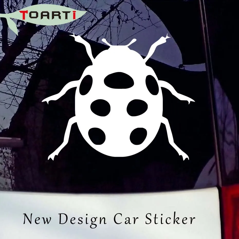 Ladybird Car Styling Decal Ladybug Waterproof Removable Vinyl Adhesive