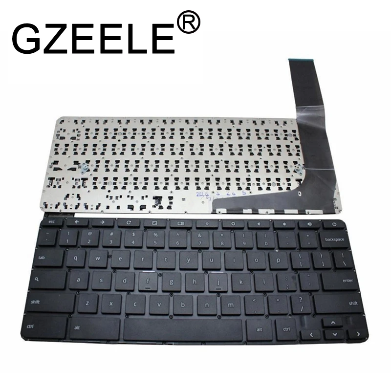 Gzeele English Us Tastiera Del Computer Portatile Per Hp Chromebook 14-X 14-X000 14-X010Nr 14-X039Wm 14-X040Nr 14-X050Nr 14-X007Tu 14-X008Tu