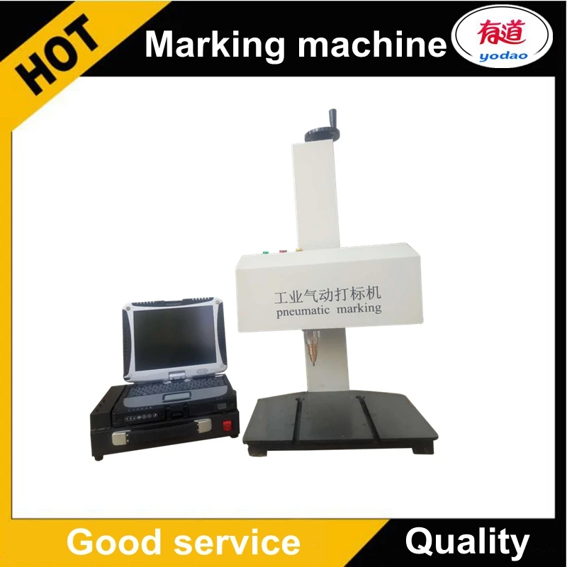 

Portable handheld dot peen metal marking machine,series number marking machine in high quality 180*90mm 110V 220V