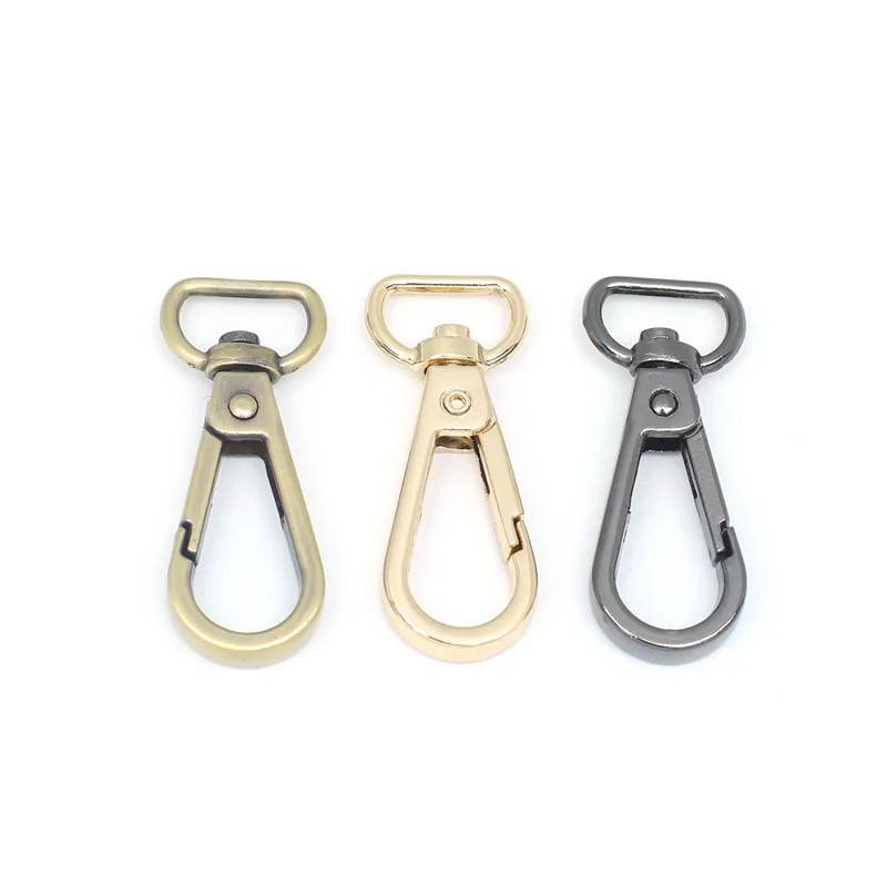 40pcs 1/2" (13mm) Push Gate Hooks Swivel Snap Hooksin Bag Parts