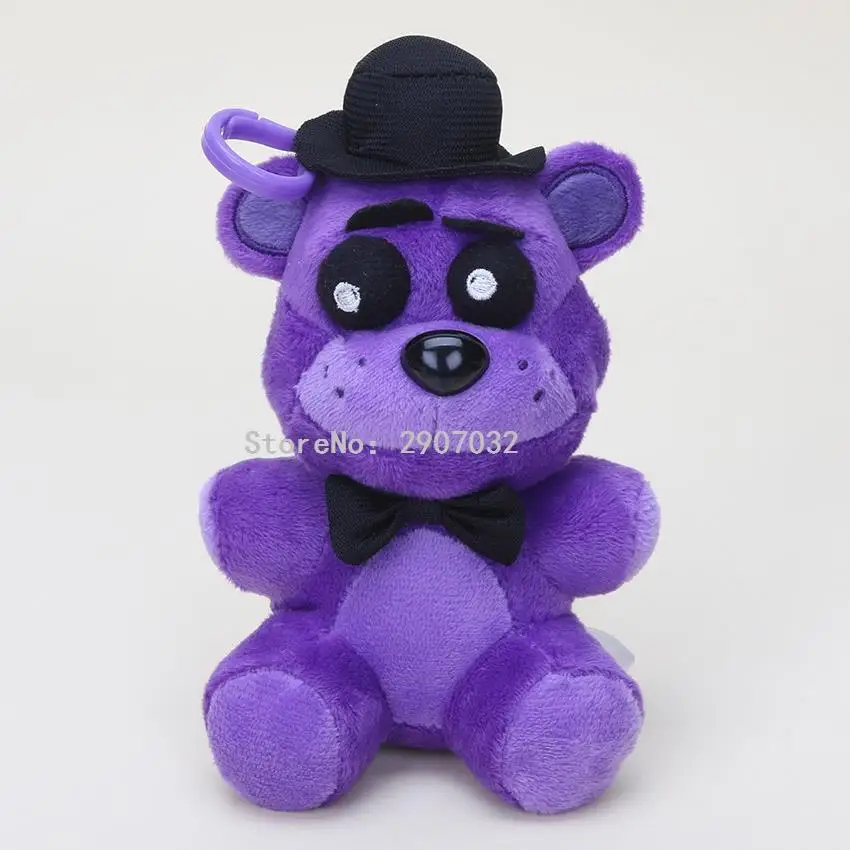 14 см Five Nights At Freddy FNAF Freddy Fazbear Mangle Бонни и Чика игрушки плюшевые подвески, брелоки куклы