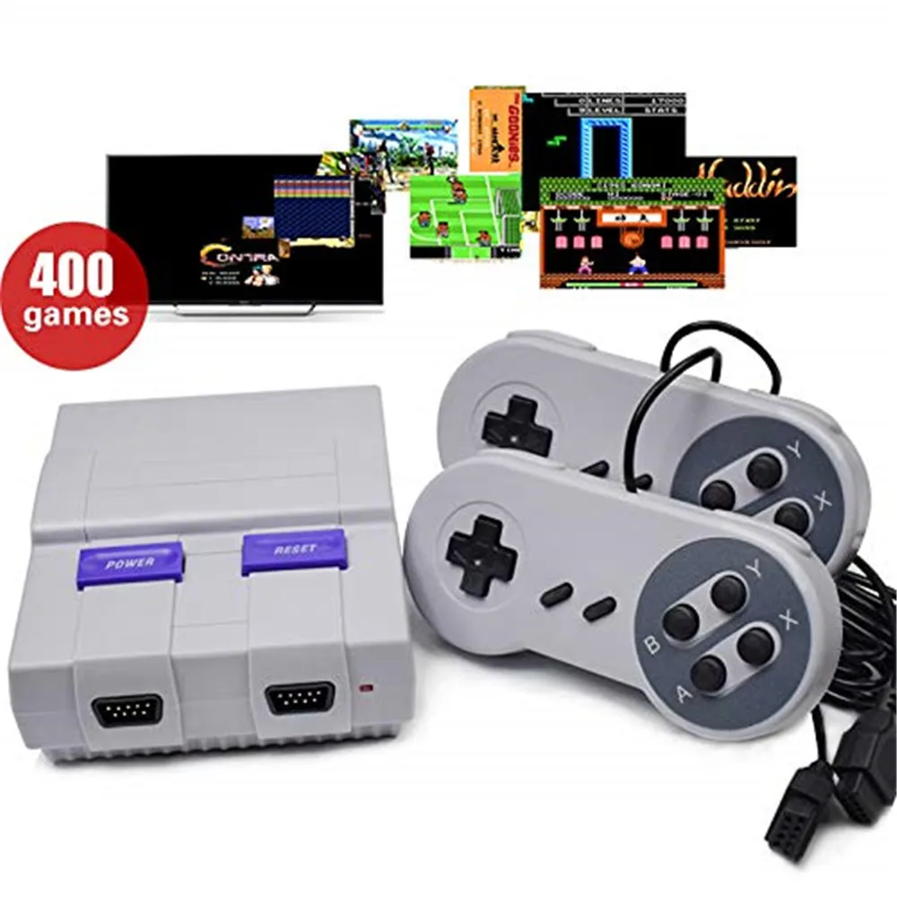 Игровая консоль SUPER MINI SFC NES новая мини ТВ игровая встроенная 400
