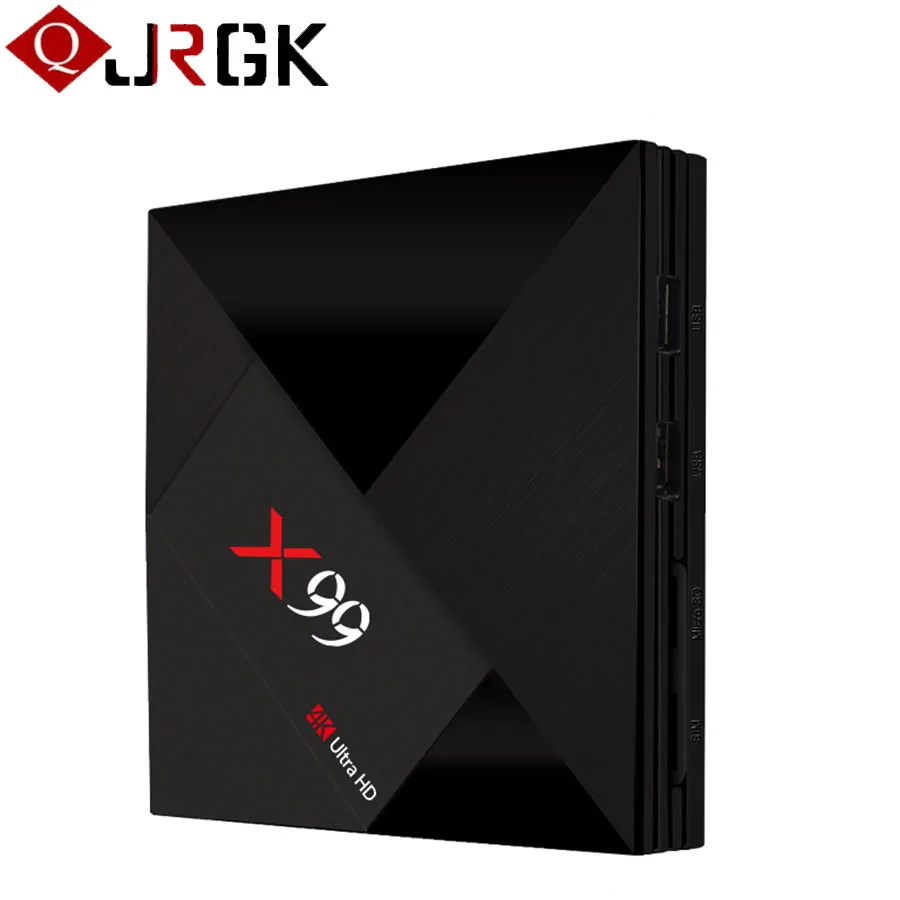 

4K Ultra HD Smart TV Box 4GB 32GB Rockchip RK3399 Android 7.1 Set-top Boxes 2.4G 5G Dual WIFI 1000M Lan Bluetooth Media Player