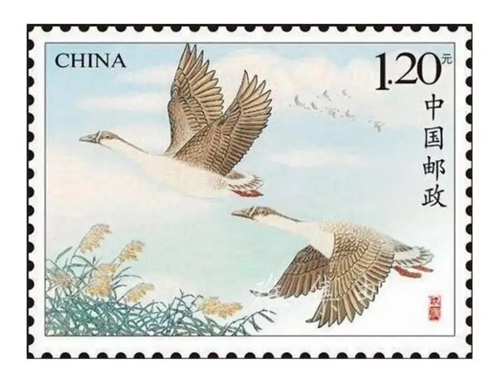 

2018-22 Wild Goose Stamp China Post Stamps Postage Collection