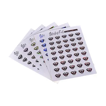 

6 sheets Daisyland Diamond Lip adhesive paper sticker decorative diy scrapbooking planner sticker kawaii stationery