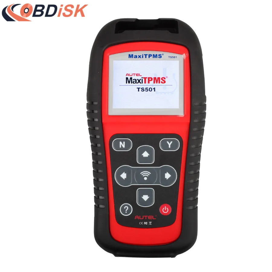 Original Autel MaxiTPMS TS501 font b TPMS b font Diagnostic And Service Tool with OBDII Adapters