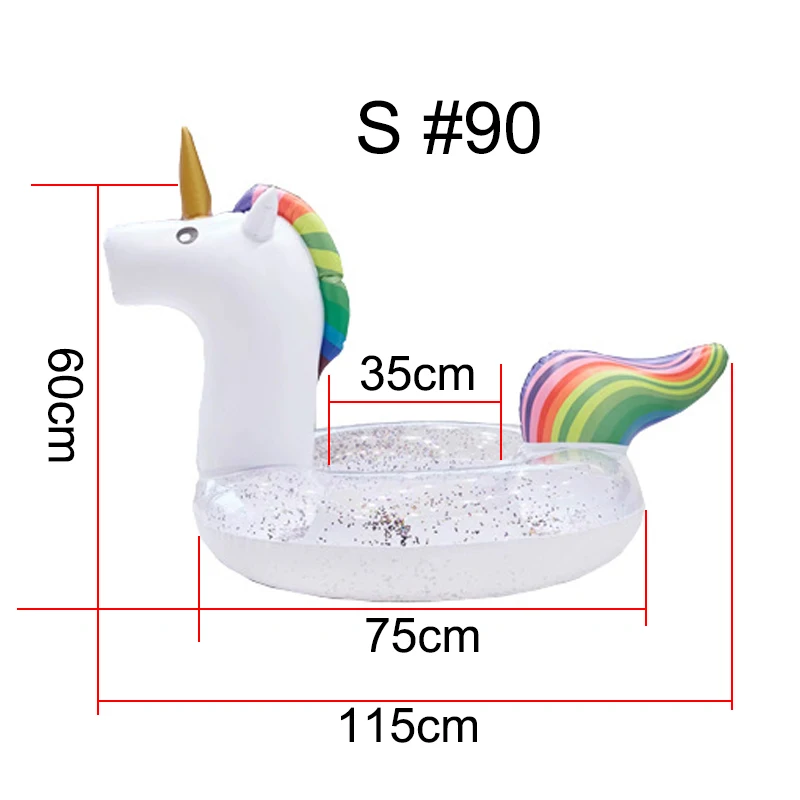 “ Brinquedos de Água 0-flamingo Swan 3 Inflável Piscina