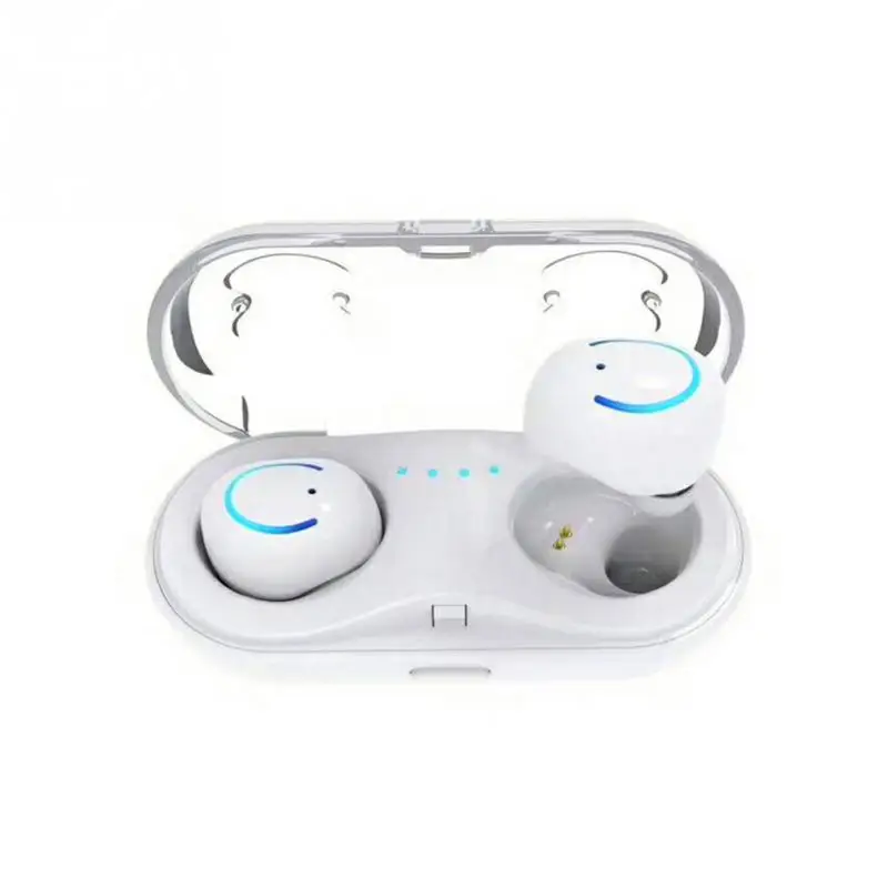 

Bluetooth 4.2 In-ear Hidden Type Headset High-fidelity Hi-Fi TWS earphones With Charging Case For iPhone 7/8 for Xiaomi phone