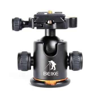 

Aluminum Alloy Tripod ballhead / Ball Head With Quick Release Plate &Two levels Maximum Load 8KG For Benro Manfrotto