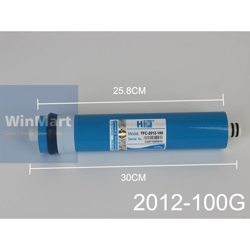 1 шт. 1812-75 GPD продвижение мембраны RO для 5-ти ступенчатый фильтр для воды очиститель лечения обратного осмоса Системы