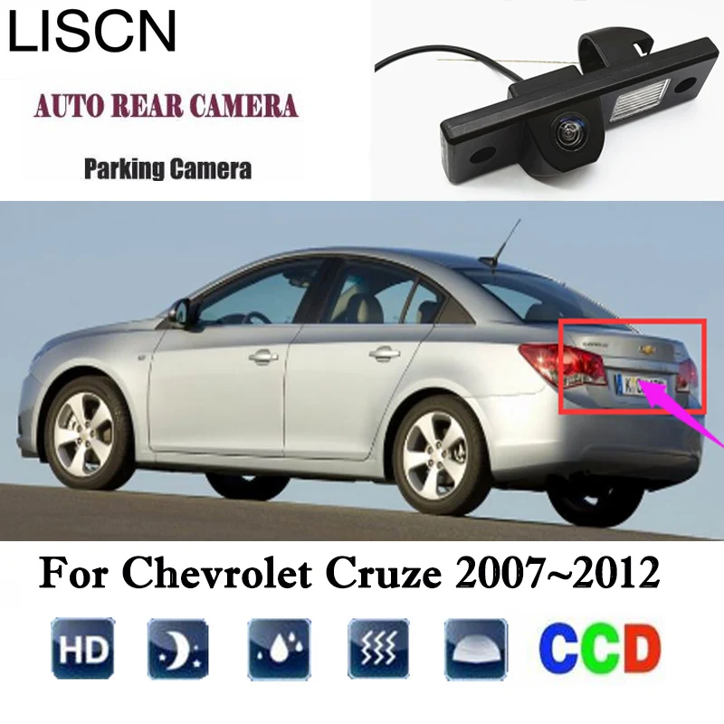

Rear view Camera For Chevrolet Cruze 2007 2008 2009 2010 2011 2012 CCD Night Vision Backup Reversing Camera/license plat Camera