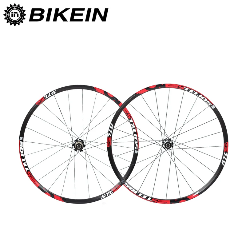 BIKEIN Алюминий 8/9/10/11 Скорость дисковый тормоз горный велосипед 7 подшипник 120 звуки