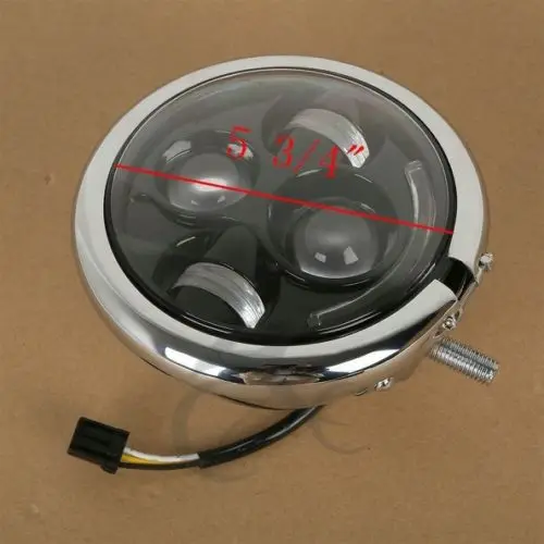 

5.75" Motorcycle Daymaker Hid LED Headlight For Harley Sportster XL 883 1200 L R