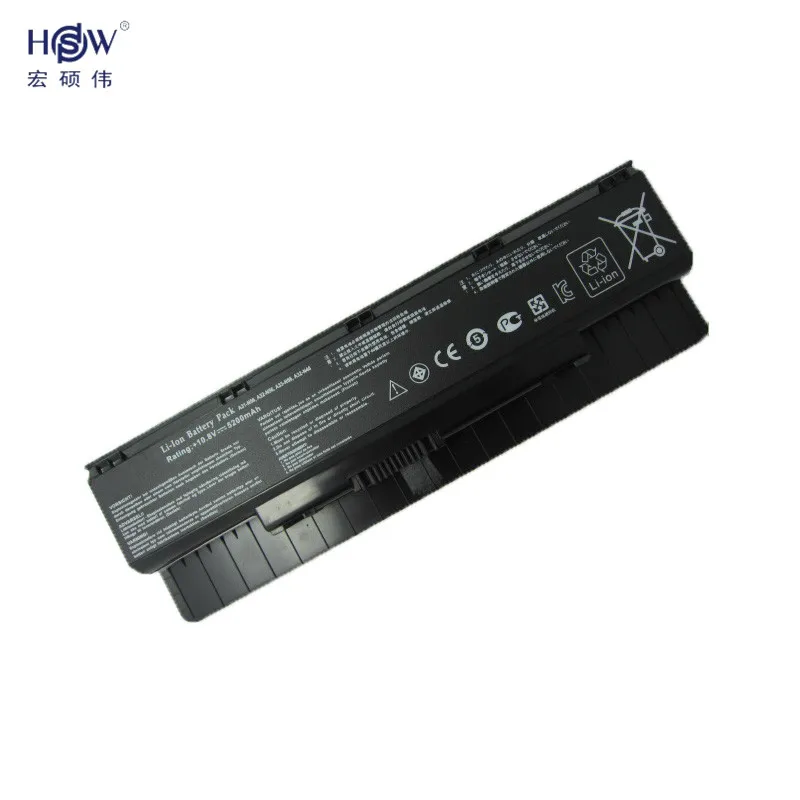 HSW Новый аккумулятор для ноутбука Asus N46 N46V N46VJ N46VM N46VZ N56 N56D N56V N56VJ N76 N76V A31 A32