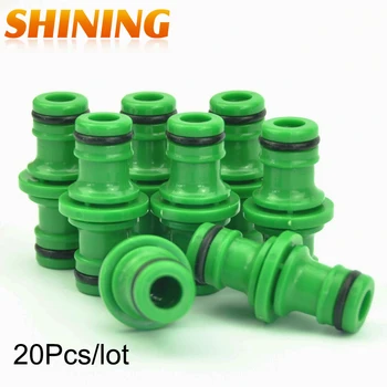 

20 Pcs Two-Way Quick Connector Hose Splitter Car Washing Garden Irrigation Accessory 2-Way Quick Connectors For 1/2" 3/4" Hose