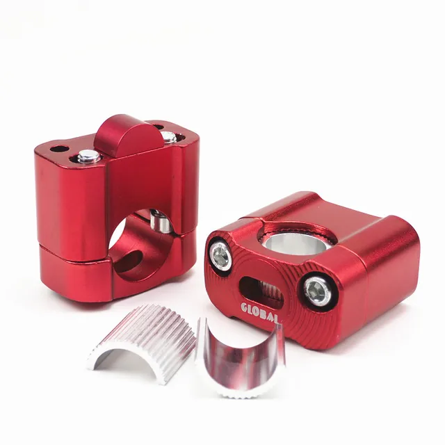 7/8" 22mm Motorcycle Motocross HandleBar Bar Clamp Riser For Honda