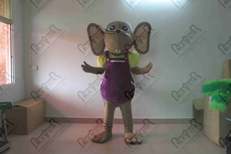 

custom purple pants mouse mascot costumes rat walking actor mice