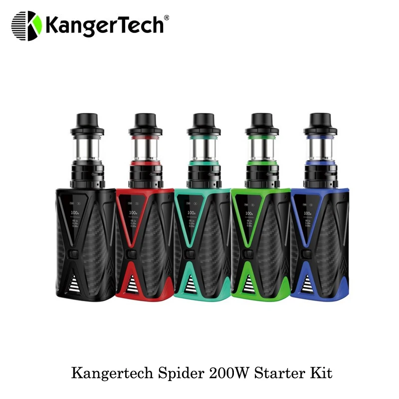 cigarette electronique 200W Kangertech Spider with FIVE 6 Mini TC Kit 2ml/4ml Tank Kanger Built-in 4200mAh Battery Vape | Электроника