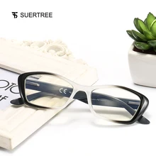 SUERTREE анти синие очки для чтения модные градиентные рамки для чтения модные синие блокаторы женские мужские очки BM291