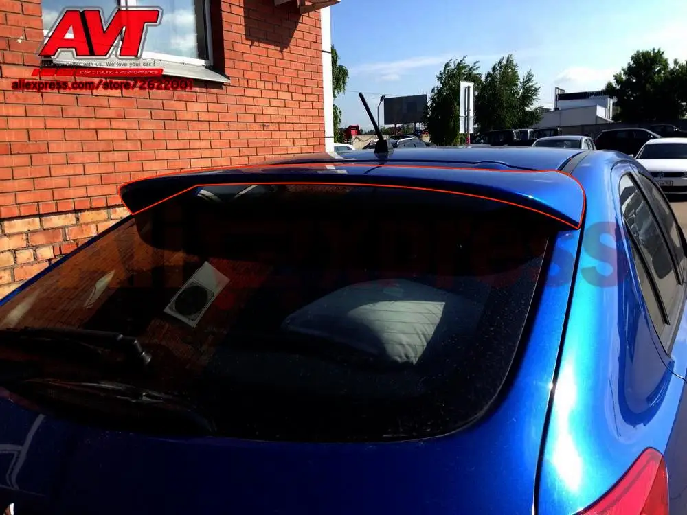 Спойлер для mitsubishi lancer x Sportback 2008-ABS пластик декор дизайн спортивный стили автомобильные аксессуары аэродинамического крыла укладки