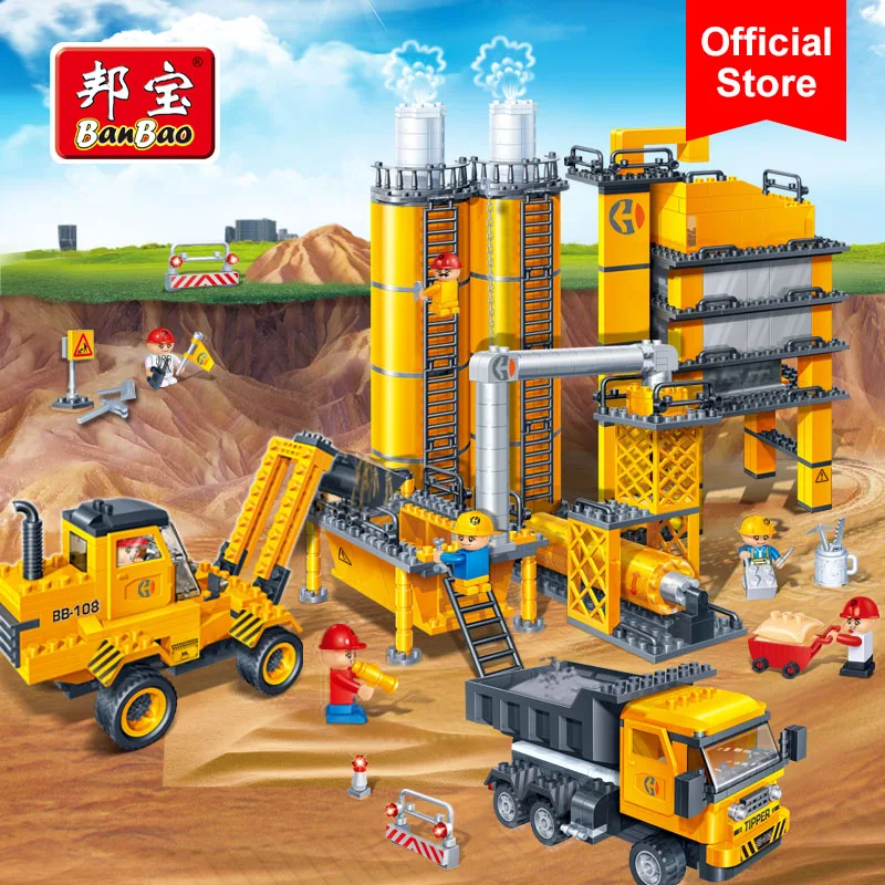 BanBao 8531 Строительные строительные блоки Обучающие модель игрушка для детей