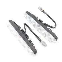 Car Headlight High Power High Low Beam Aluminum Warning Driving Fog font b Lamp b font