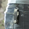 Multifunctional Tool Leather Key Holder Organizer Smart Key Wallet Keychain Metal Car Key Ring ► Photo 3/6