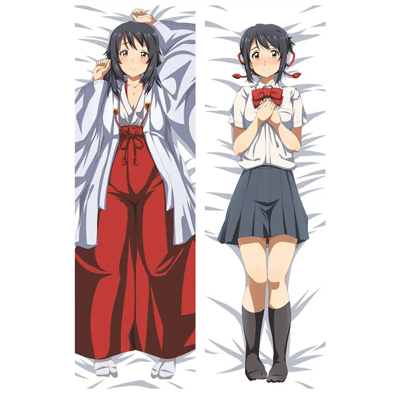 Двухсторонний чехол с аниме Kakegurui для подушки Miyamizu Mitsuha Dakimakura Чехол сексуальной