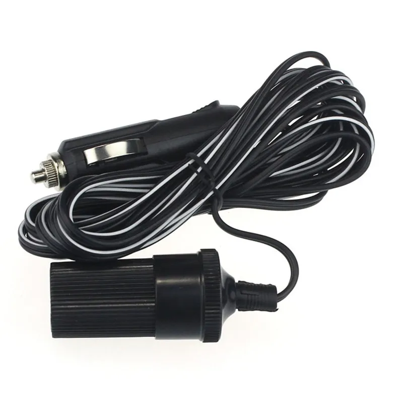 

CARPRIE 2019 Hot Sale Car Charger Car Accessory Cigarette Lighter Socket Extension Cord Cable 3m 12-14V 10A High Quality 904162