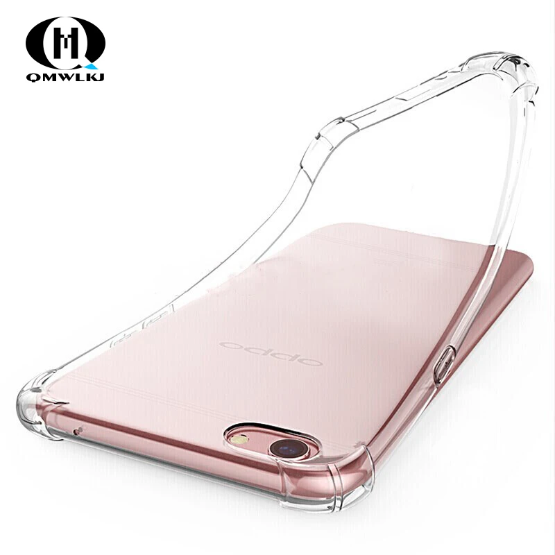 

Crystal Transparent Anti-fall Waterproof Mobile Phone Protective Case Soft Shell TPU Material Suitable For OPPO R7s