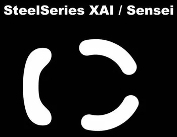 

Teflon mouse skates Pads for Steelseries Xai / Sensei / Raw MLG mouse feet 0.6mm