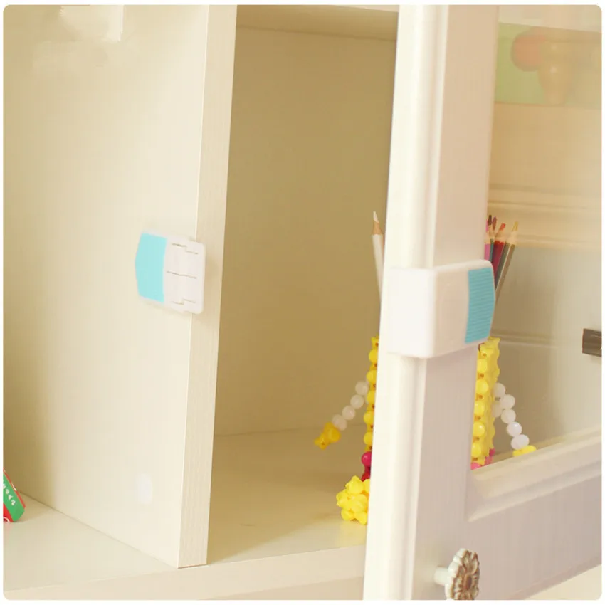 2019 New Baby Safety Security for Drawers Cabinet Locks Protection Child Proof Door Lock Children Kids Plastic Lock Child Safety