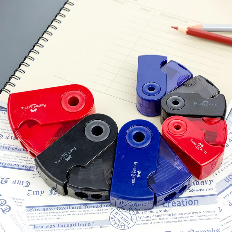 Faber-Castell RollOn Pencil Sharpener Refill – Double Hole For Standard & Jumbo Pencils