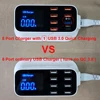 Quick Charge 3.0 Smart USB Charger for iphone Samsung Type C Output Station Led Display Fast Charging Power Adapter Desktop ► Photo 2/6
