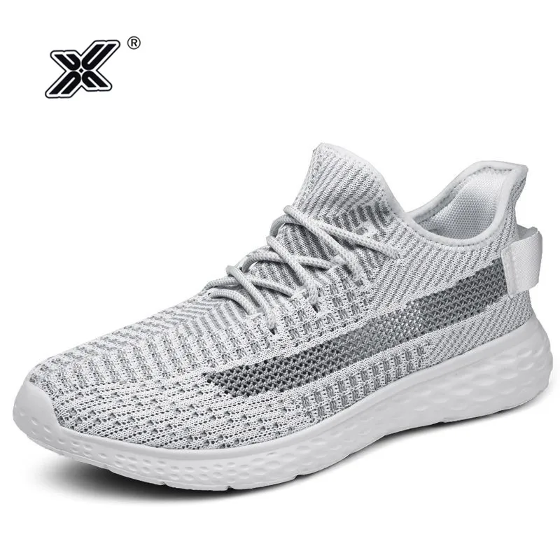 

X Brand Best Seller Fashion Boosts Red Men Sneakers Movement Lightweight Breathable EVA Mesh Casual Men Shoes zapatillas hombre