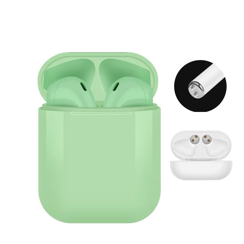 

i10 tws touch Wireless handfree earphone 5.0 siri Earbuds Touch control with charger box