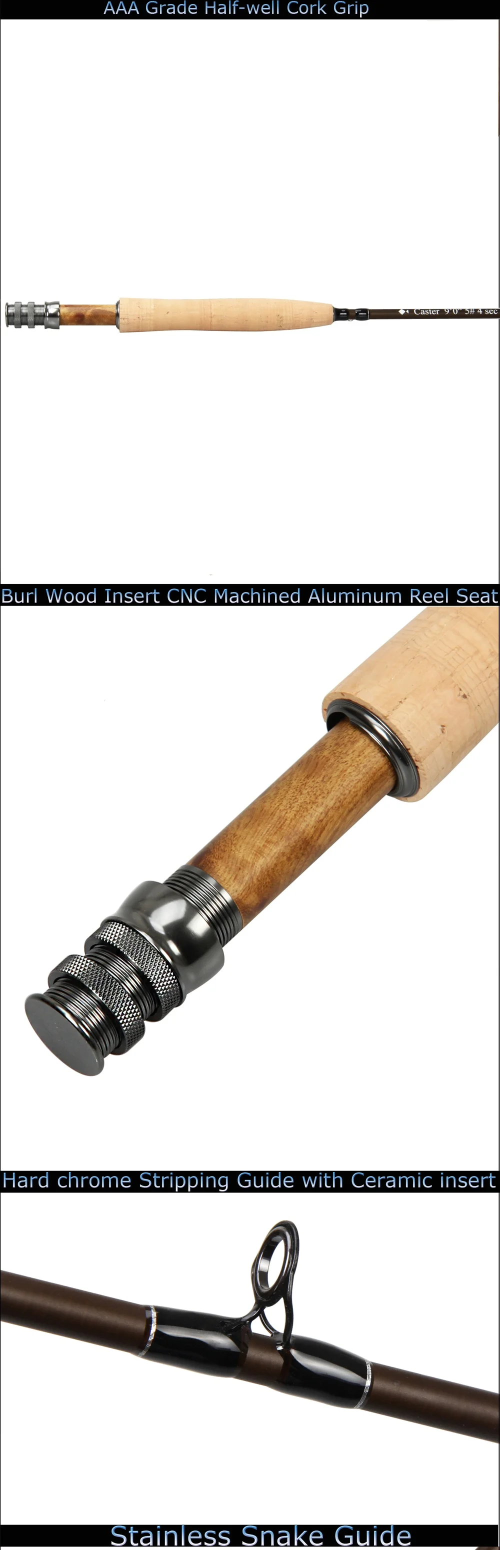 pesca & grande arbor de alumínio voar